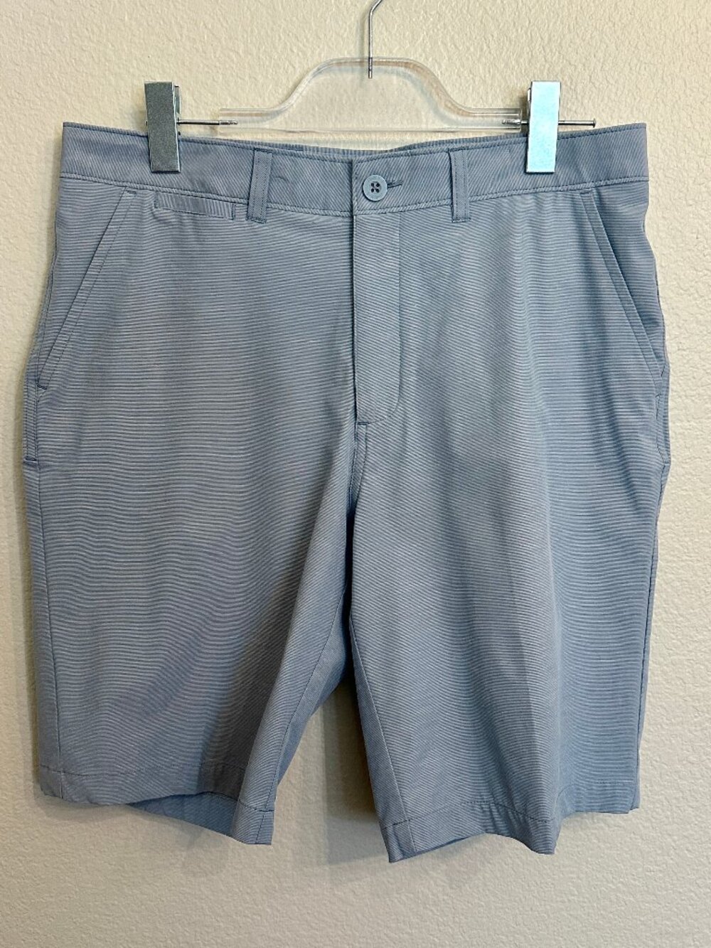 Johnnie-O Dusty/Slate Blue Shorts Microstripe